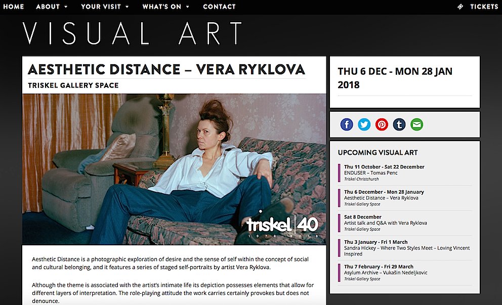 BAPhotoIADT's tweet photo. #AestheticDistance Solo Exhibition by #VeraRyklova #Graduate opening Thursday @TriskelCork An evolution of her award-winning #GraduateProject Until #January28th #Recommended Big congratulations to Vera #Photography #Futures @myIADT https://t.co/cMUiczGo08 https://t.co/PLg4h6wn0S