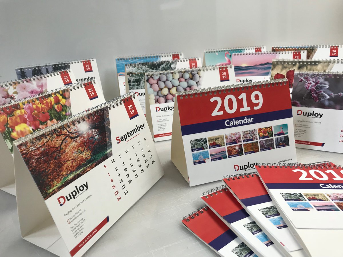Creative_stoke's tweet photo. Duploy Recruitment 2019 Calendars 😎

Why not get yours before the new year!

Any design or images: 
📞 Call on 01782 214589

📧 Email at Derek@creativesignsstoke.co.uk | Nick@creativesignsstoke | George@creativesignsstoke.co.uk https://t.co/OSGl55IBAb