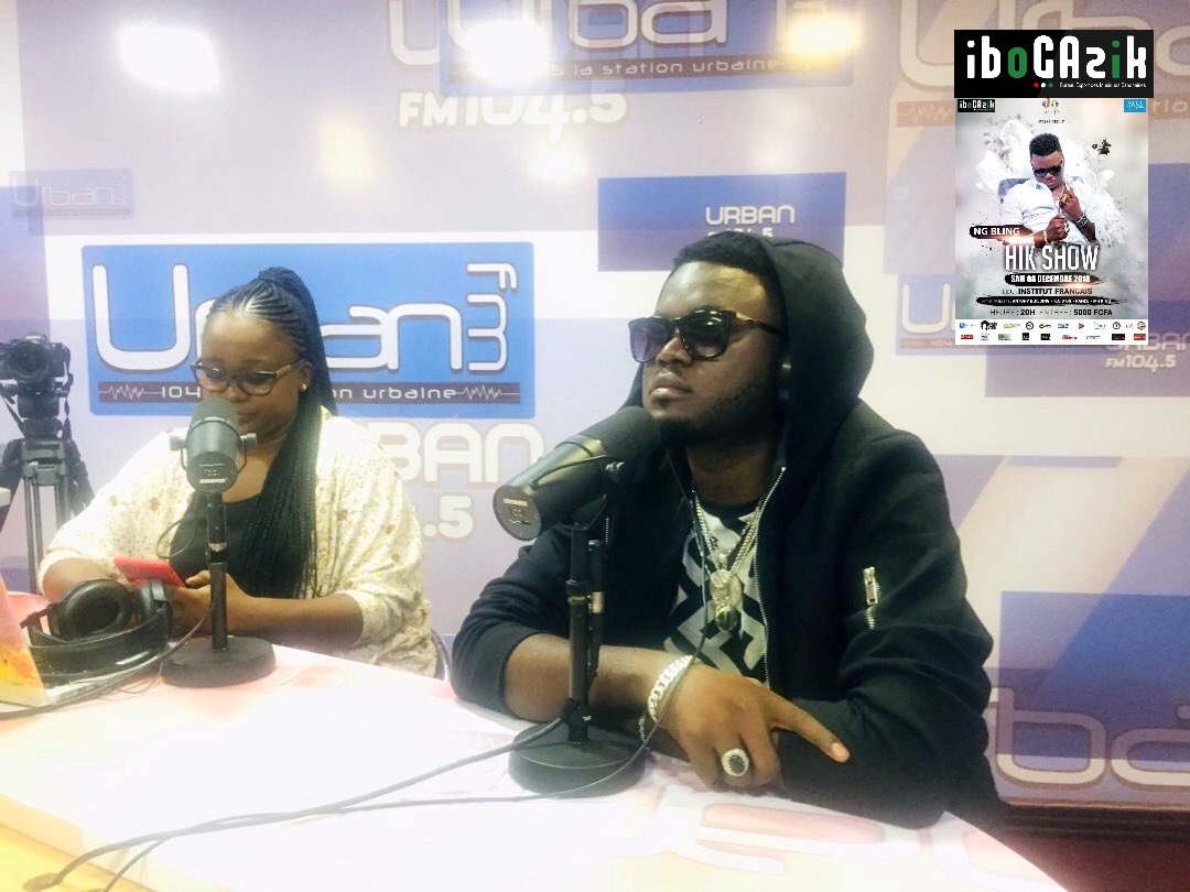 ibogazik's tweet photo. #ibogazik: L’Artiste NG Bling était ce matin sur le Le Dafreshmorning sur Urban Fm pour parler de son concert Live du samedi 08 Décembre 2018 à @InstitutFRGabon 
NB: les billets sont déjà en ventes à l’institut français au prix unique de 5 000f https://t.co/gjDNOXzNUK