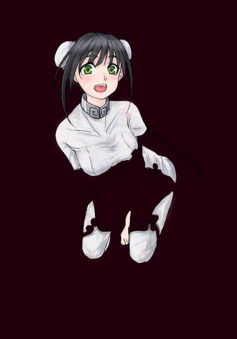秦良玉ちゃん出たから描いてる! 