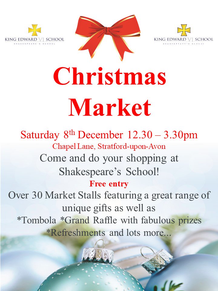 FoKES (@kes_fokes) on Twitter photo <a href="/StratfordMums/">Stratford Mumbler</a> We have a fab Christmas Market this weekend. Chocolate tombola and hot dogs to keep the kids busy while you shop or sit down and enjoy a glass of mulled wine/coffee/slice of cake! Top prize of £250 in our Grand Raffle. Free entry - everyone welcome! <a href="/StratfordMums/">Stratford Mumbler</a> We have a fab Christmas Market this weekend. Chocolate tombola and hot dogs to keep the kids busy while you shop or sit down and enjoy a glass of mulled wine/coffee/slice of cake! Top prize of £250 in our Grand Raffle. Free entry - everyone welcome!