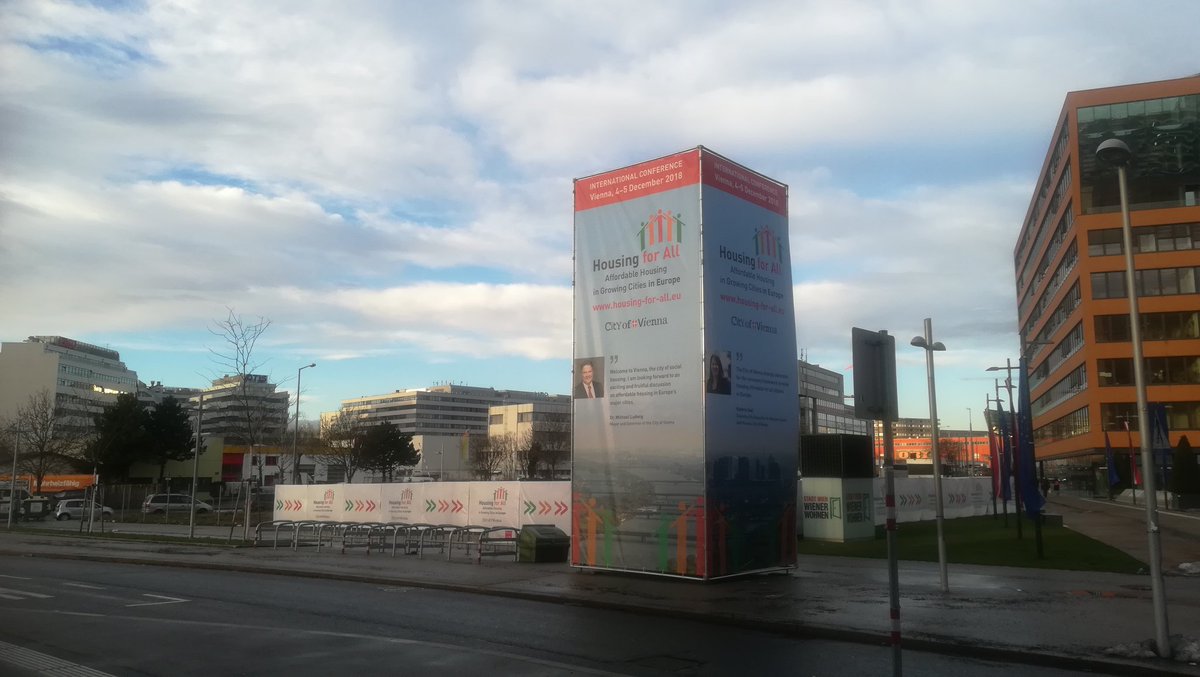Today at a conference with over 300 people from over 30 countries at the #housingforall conference. <a href="/cvansty/">Cédric VAN STYVENDAEL</a> will be representing all members of @housingeurope as member of the Housing Partnership of <a href="/EUUrbanAgenda/">Urban Agenda for EU</a>. Listen live to the discussion at 15:15 housing-for-all.eu/live-stream/