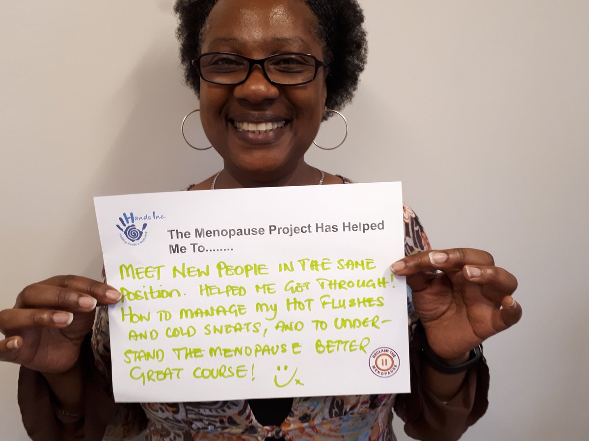 Hands Inc's #Menopause Project is funded by #National Lottery. Funding helping us to reduce stigma associated with #menopause, supporting #women to be better informed about choices in managing symptoms, allowing us to extend the programme to neighbouring boroughs.