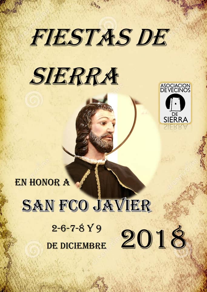 aavvsierra's tweet photo. Este jueves, 6 de diciembre comienzan nuestras fiestas en honor a San Francisco Javier. \/ Tienes la programación en las fotos \/. ¡Ven a pasar las fiestas con nosotros! https://t.co/4hhcFPOJYH