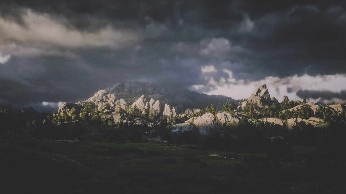Riservin's tweet photo. Just some #RedDeadRedemption2 scenery. https://t.co/QrZmDH2u61