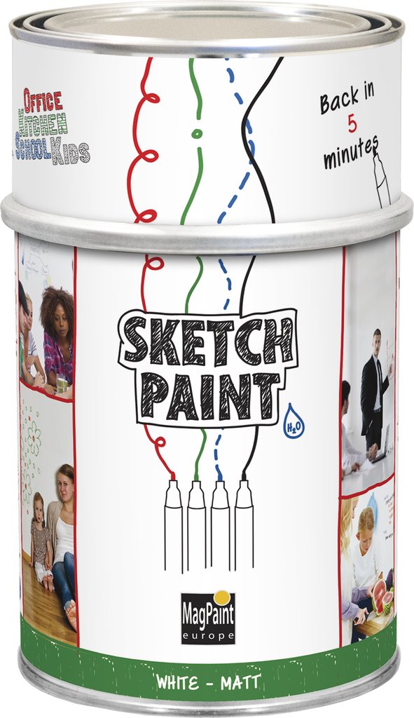 MagnaMuros's tweet photo. Did you know one of our most popular combinations for projects is our Magnet Paint and Sketch Paint. https://t.co/9jS7sjyDch