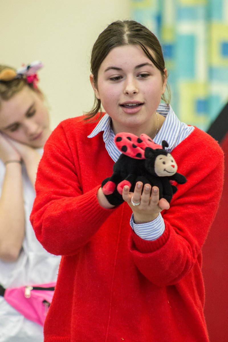 BradfieldCol's tweet photo. Stop two of the What the Ladybird Heard Christmas Tour took our pupils to Bradfield Primary. We hope you enjoyed the show! #bradfielddrama https://t.co/6tT7xdSgjo
