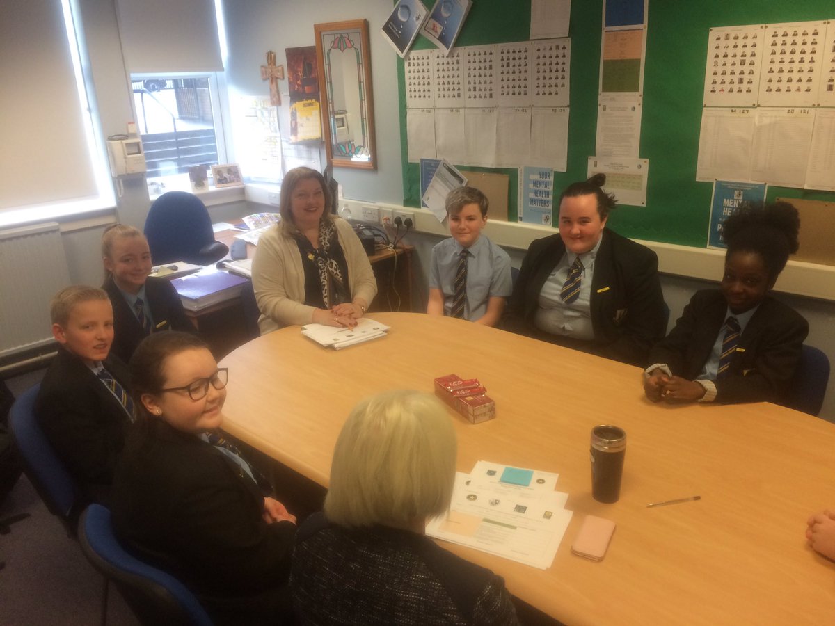 dhtjpa's tweet photo. #improvingthesystem @GCCSecLearning @KingsParkSec @EastbankAcademy visit to @johnpaulacademy underway. Are we getting it right for our young people? They have lots to say on the matter. https://t.co/vGekXC4IMX