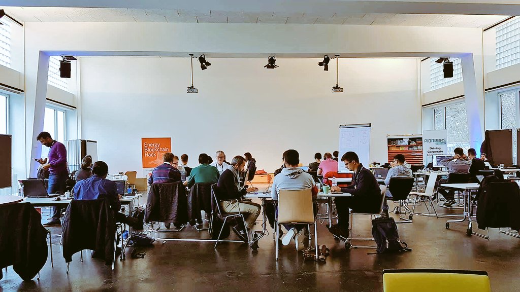 NatalijaSandic's tweet image. Great ideas &amp;amp; great energy at #energyblockchainhack day 2