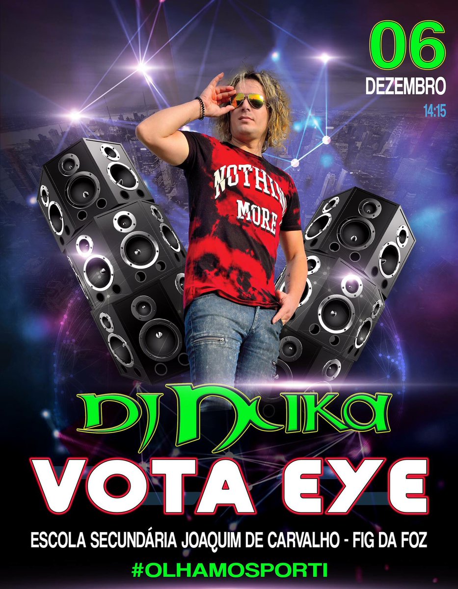 DJNUKA's tweet photo. Esta Quinta #votaeye #Listas2018
Escola Secundaria Joaquim De Carvalho Na Figueira Da Foz https://t.co/AnkLNzUXzM