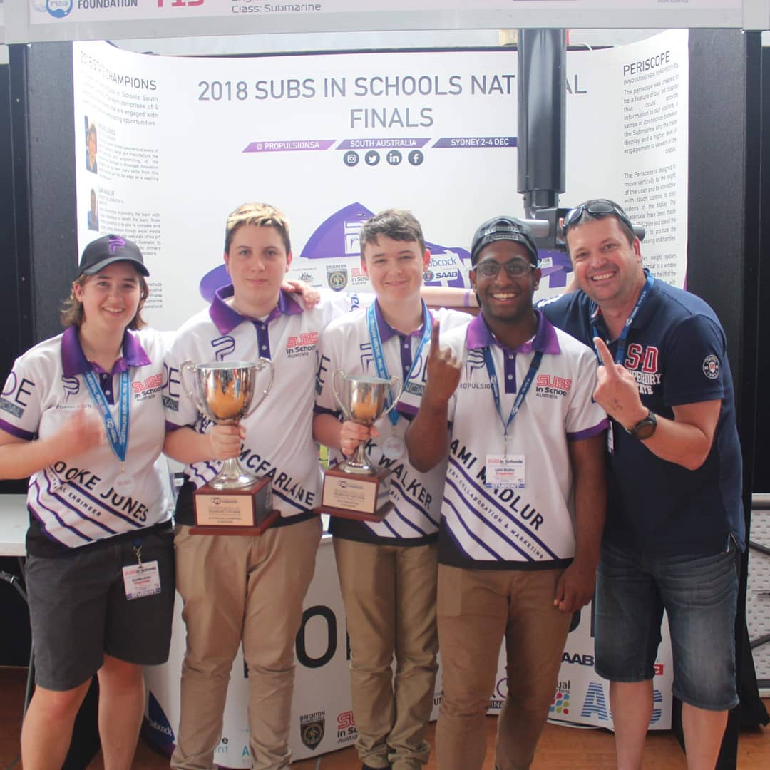 beyondbss's tweet photo. Huge Huge Congratulations To @propulsionsa For Winning The Subs In Schools Australian National Finals.. Brighton Secondary School And South Australia Are Grateful For All Your Efforts... Amazing Job Guys.... #Nationals #Subsinschools #Propulsion #Champions #Sydney https://t.co/sYPxTgSLSj
