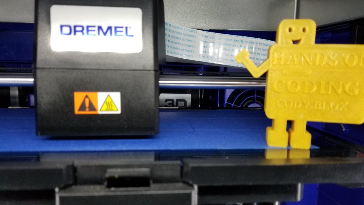handsoncoding's tweet image. (1/3) Day 2 of #CSedWeek! We have 3 ways to participate!
3d print #CodyBlox, using this free .stl file and go on a computer science hunt with your students/familes! handsoncoding.org/free-printable… Take pics of Cody where see coding and share them with us at #codingiseverywhere!