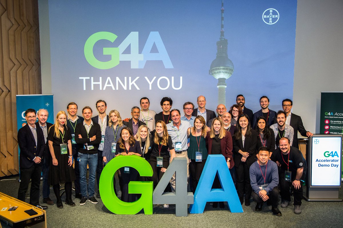 G4Ahealth's tweet photo. After our #DemoDay full inspirations and great ideas coming from our #Accelerator #Startups this week can get only better! 🤩 Don’t miss the opportunity to meet #G4A on #SLUSH at the @Bayer Treehouse stand! #DigitalHealth #AdvancingDigital https://t.co/XY6n84mAwz