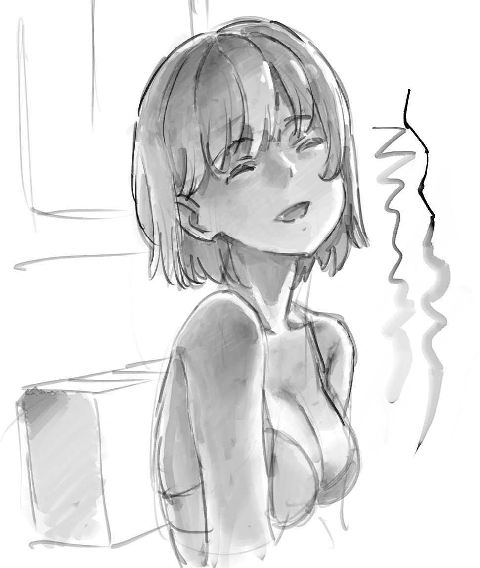 すげえブラシ作っちまったぜ…筆サイズ不透明度変えずに書きました 