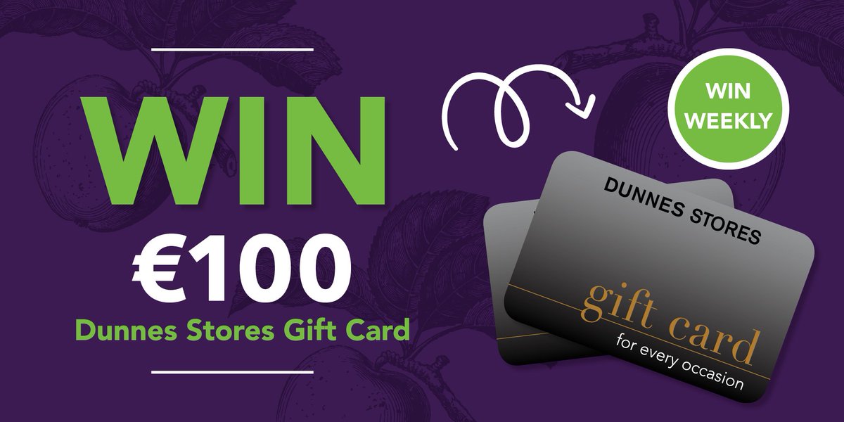 gra_produce's tweet photo. Don't worry! We have another €100 @dunnesstores gift card to giveaway😀

RT&amp;Follow https://t.co/jaqe5UZnm5