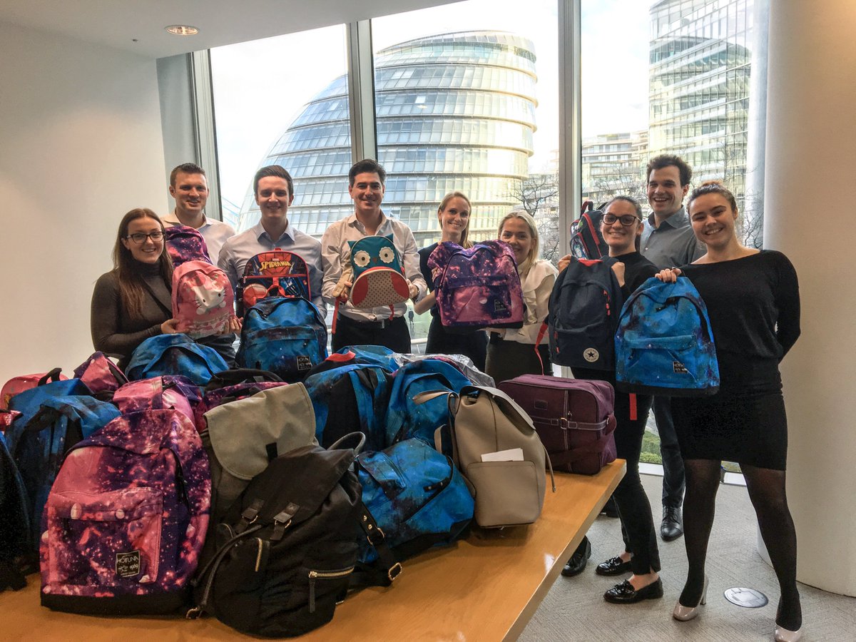 HgCapital's tweet image. Well done to the Hg Charity Committee who have organised over 45 backpacks to be filled and sent off for #TheBackpackProject for @MarysMeals. 

Mary&apos;s Meals provide a daily meal to over 1 million children in a place of education. Get involved! 

marysmeals.org.uk/get-involved/c…