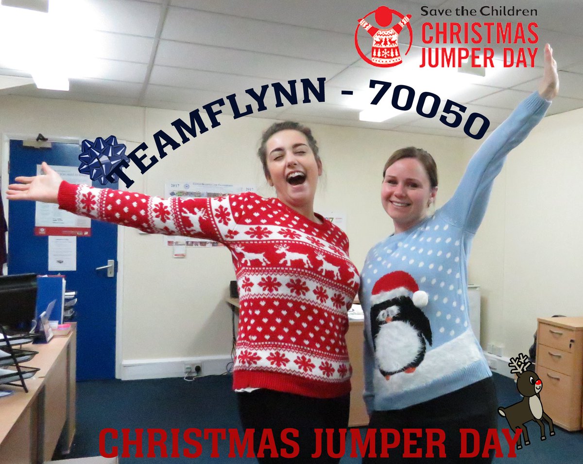 FlynnRefrige's tweet photo. @FlynnRefrige are joining in #ChristmasJumperDay on the 14th! check it out here https://t.co/sZp2BWNF4P https://t.co/KJbH4joOIg