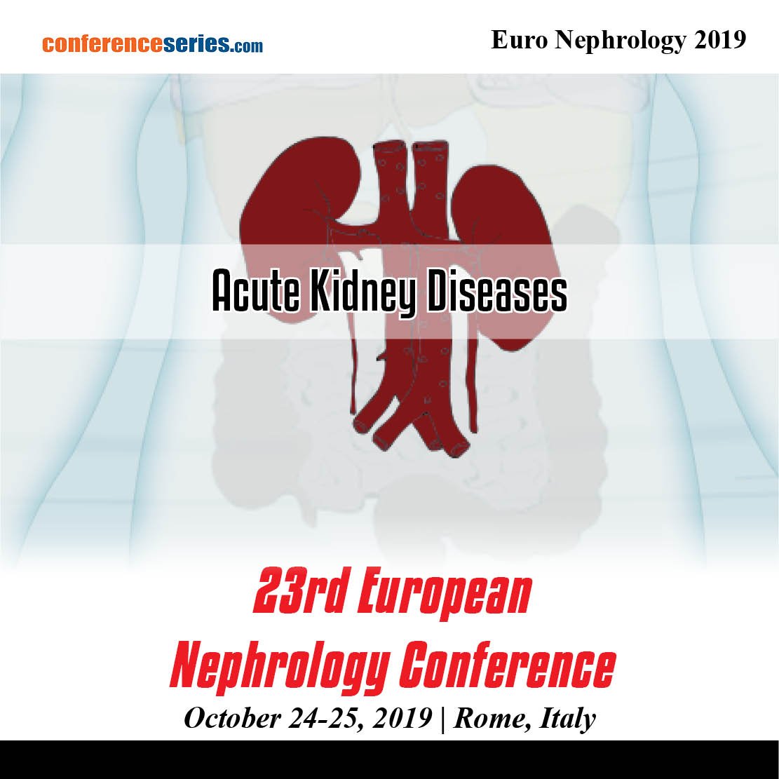 NephrologyEurop's tweet photo. Call for abstracts: https://t.co/9zsKGpChiZ
@NephrologyEurop 2019 | 24-25 Oct 2019, Rome, #Italy & #scientific session 12: Acute #Kidney #failure
@KTDInnov
#kidneydisease #nephrology #Genetics #nephrotic #syndrome #dialysis #kidneytransplant #Glomerulosclerosis #Hemofiltration https://t.co/XdVRgVocz2