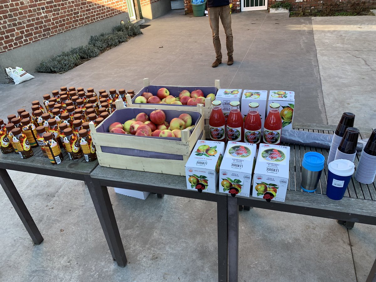 sjgadd's tweet photo. Brilliant farm visit to see a typical Dairy farm in Belgium organised by @_CEJA_ . 
My favourite kind if Agri brunch! https://t.co/66PRAIdd0A