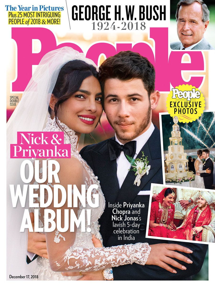 Priyanka Chopra and Nick Jonas People Magazine cover