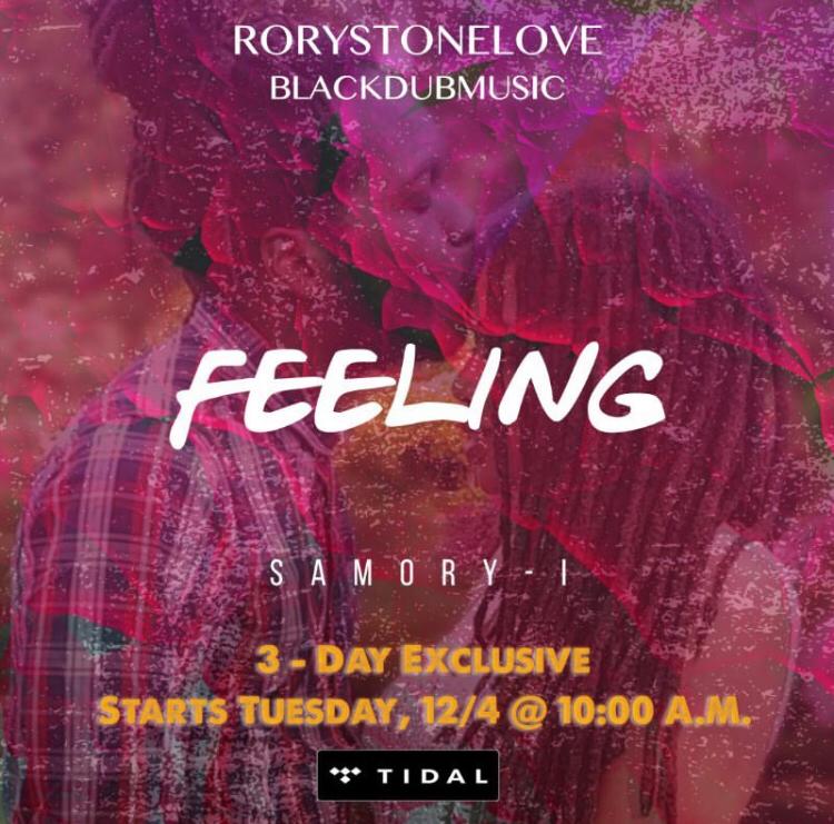 Samoryi's tweet photo. Feeling” produced by @rorystonelove is finally here! Listen to it exclusively on @TIDAL’s Rising: Dancehall/Reggae playlist here! https://t.co/smZ59Ll2eP 
Big up @paley_martin_ @djshowoff @TIDAL https://t.co/T8ANwEf00P