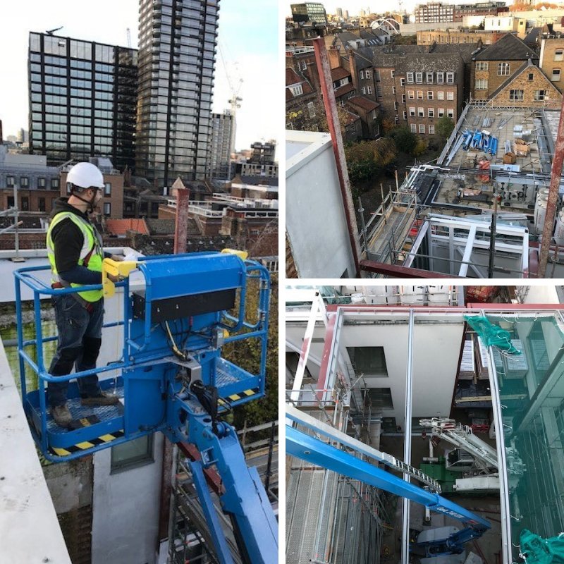 ShacaConstruct's tweet photo. Here’s Shaca Steel finishing off the top 2 stories of the courtyard infill works on our job in Liverpool Street. #London #construction #contractor #subcontractor #generalcontractor #structuralalterations #groundworks #project #projectmanagement #constructionmanagement https://t.co/Ms51ihzuj4
