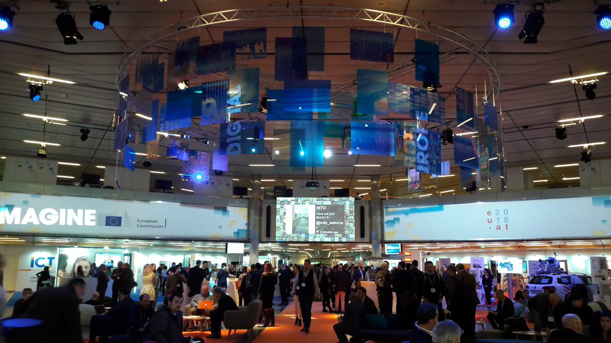 smartsystems_eu's tweet photo. We're at @ict2018eu, the event focus on the European Union’s priorities in the digital transformation of society and industry in Vienna. @smartsystems_eu #ICT2018 #smartsystemsintegration #inSSIght https://t.co/nMSZE4CNjT