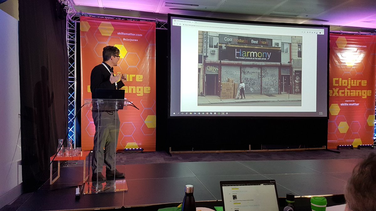 matluxian's tweet photo. Applying Clojure's Design Principles to its Documentation from
Tom McTighe at #ClojureX. Is that what the Clojure front page currently look like? https://t.co/1HPdN2Z4Tz