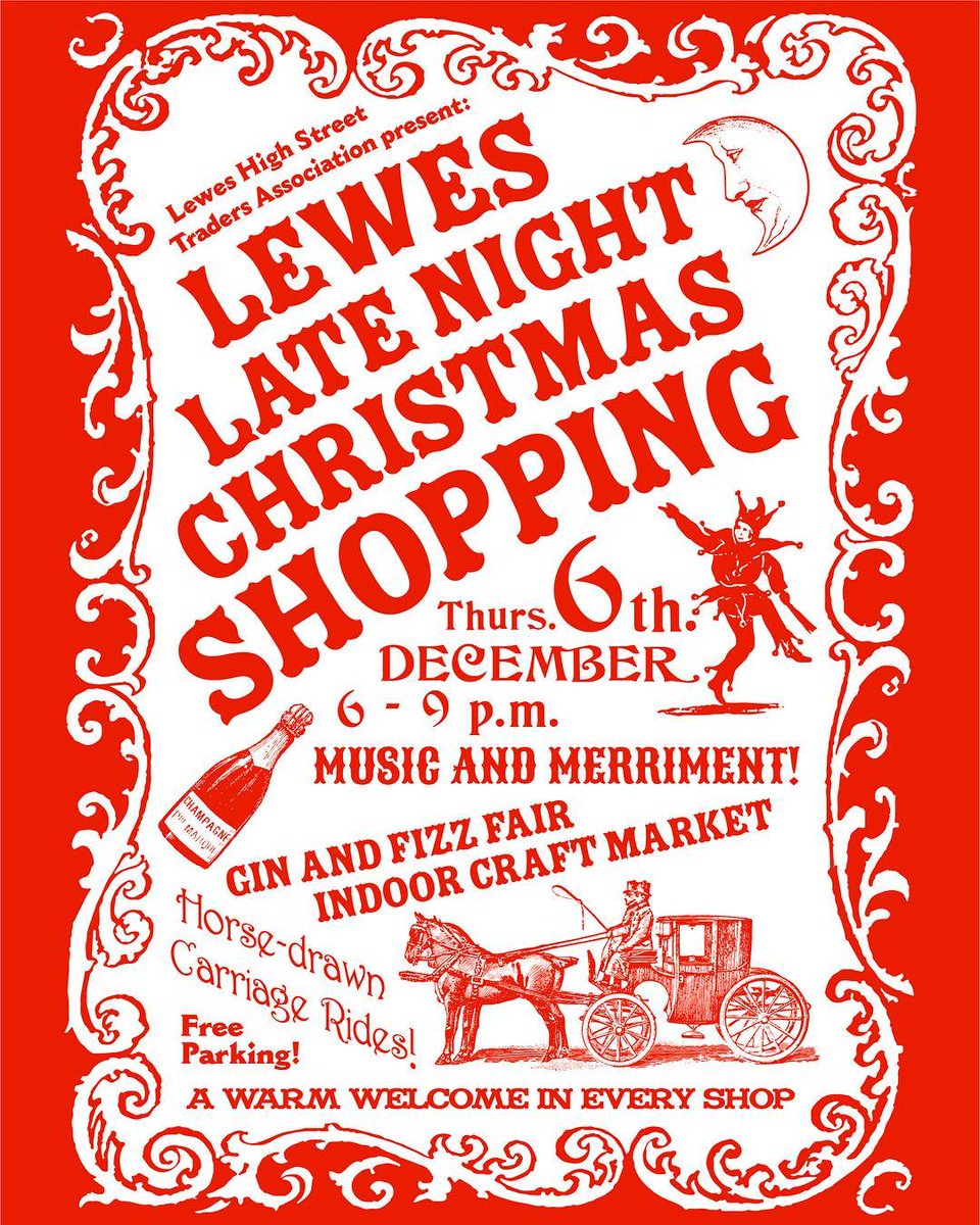 Don't forget it's #Lewes late night shopping this Thursday from 5-9pm. We'll be launching our new Independent shopping guide so pop in to the Tourist Information centre to collect your free copy, you may even get a mince pie. staylewes.org/christmas-2018/