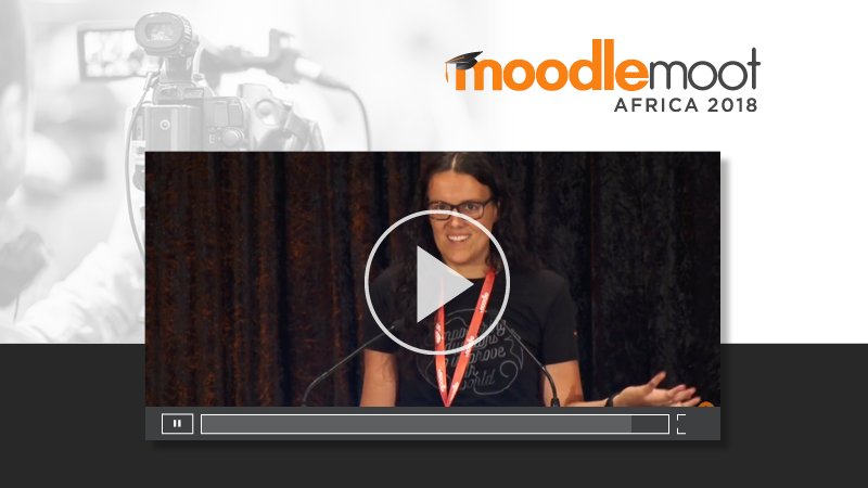 Go back to some of the most inspiring moments of MoodleMoot Africa: the presentation videos are now available to be watched on youtube! Click here to access the playlist: ow.ly/ynJP30mR993 #moodle #MootAFR18