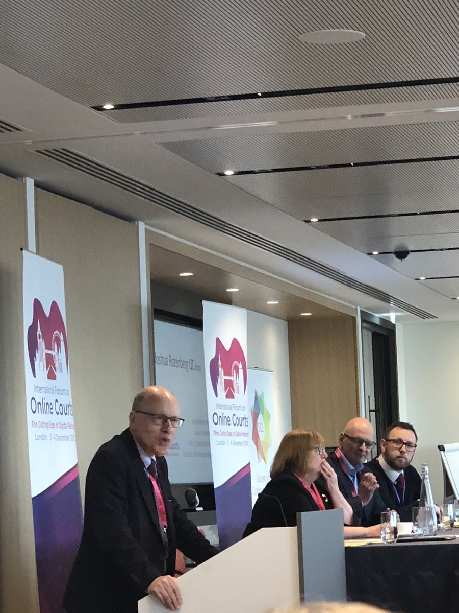 odrtraining's tweet photo. Joshua Rozenberg,notes that the civil money online court uses and branded to https://t.co/k16WobTfHt-what about‘neutrality’ if suing gov? But told will change #onlinecourtsforum18 ,@computersandlaw @richardsusskind #ODR #ADR #onlinecourts @HMCTSgovuk @CEOofHMCTS
@JoshuaRozenberg https://t.co/ko3gY0eWSZ