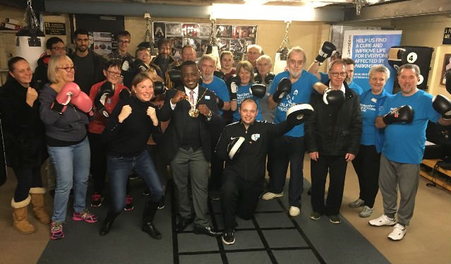 England_Boxing's tweet photo. Kent club @StMarysABC1 lead pioneering programme to help those with Parkinson's. 👏👏

👉🏽 https://t.co/ExrVE9Ktop https://t.co/ipttSqMAbw