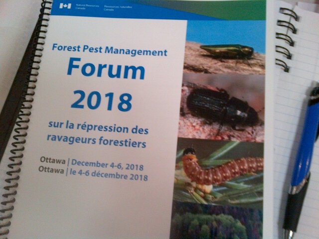 M_Marcotte76's tweet photo. It is a start for a great meeting on #forest #pest management! #FPMF2018 #PlantHealth https://t.co/bfHmhixm45
