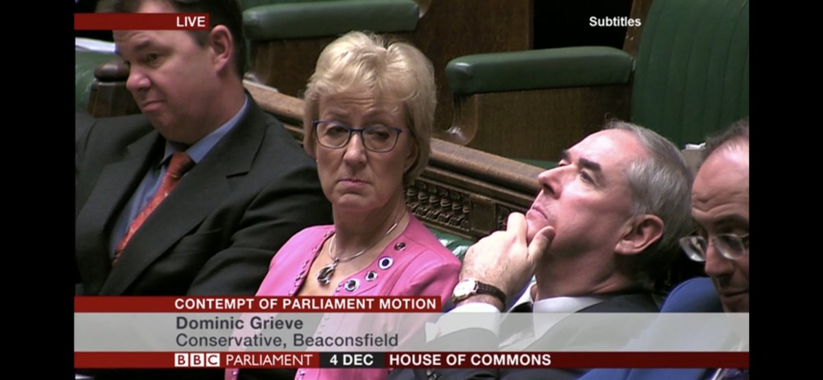 Photos of Geoffrey Cox looking sad - the face of a man wondering why he gave up his £500,000 a year job as a lawyer to become Attorney General #ContemptOfParliament