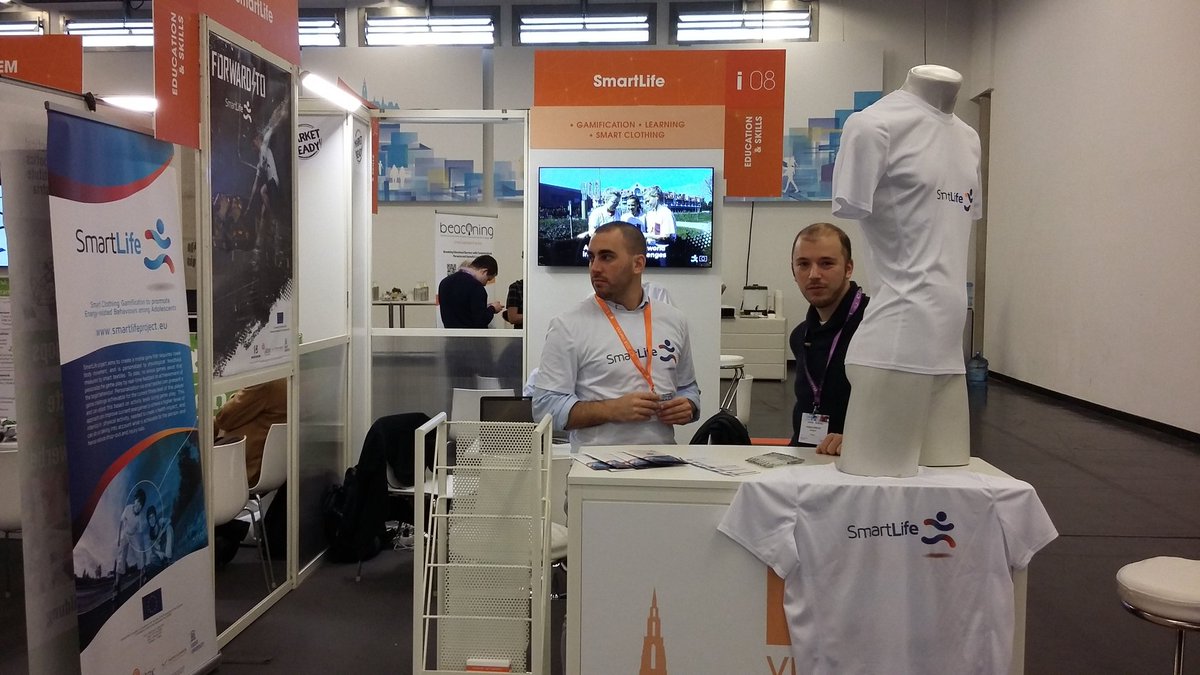 SmartLife_eu's tweet photo. #Smartlifeproject at #ICT2018 
Visit us at booth i08 hall X3. Fighting  against #obesity @hepaeurope @Health2eu @GOAL_H2020 @EUhorizon2020 @EU_H2020 #ehealth #project https://t.co/6xqCPFopsT