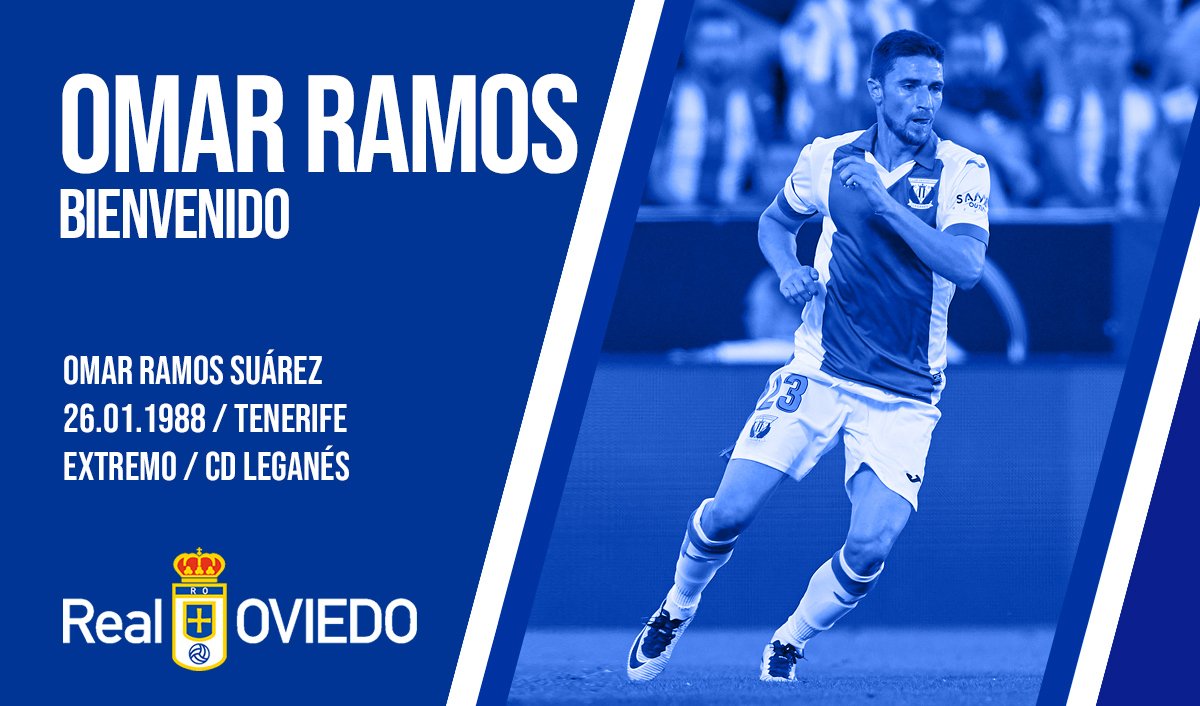 El Real Oviedo hace oficial el fichaje de Omar Ramos (Foto: Real Oviedo).