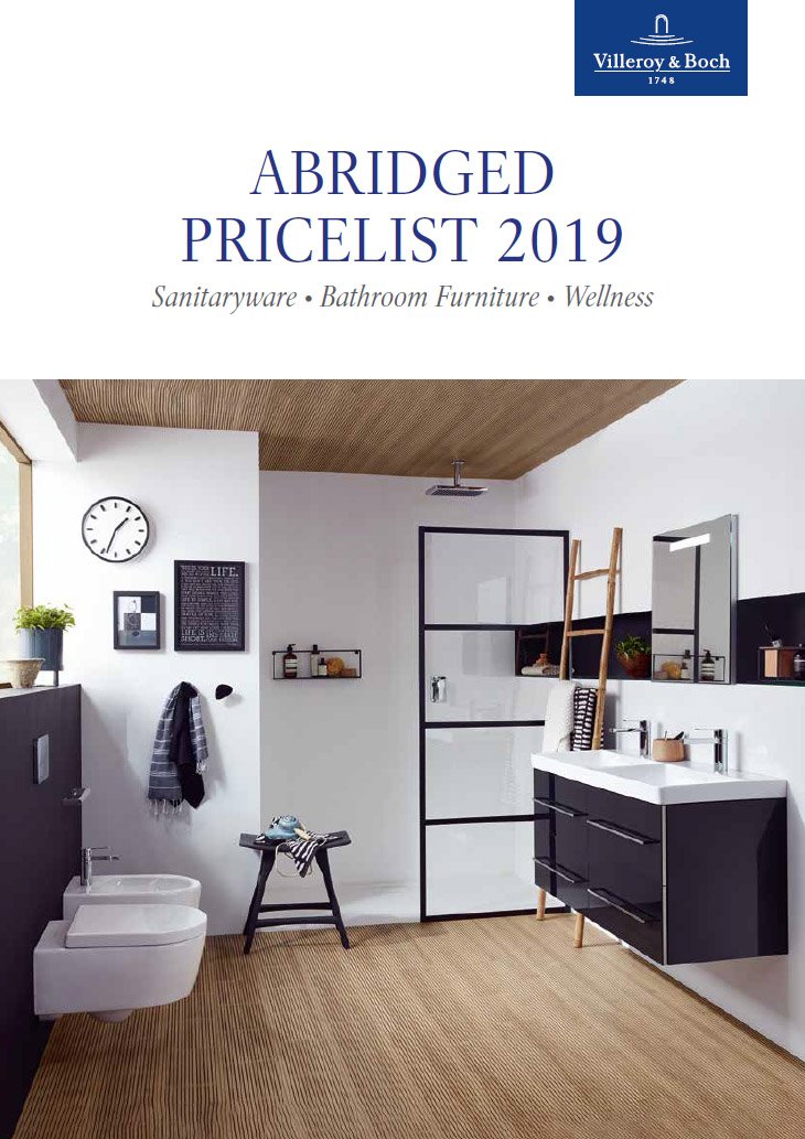 BrauschDhl's tweet photo. Yahoo!!! New @VilleroyBochUK Abridged Pricelist 2019 now available in printed form from your Area Sales Manager! https://t.co/FPsjCeuQmz