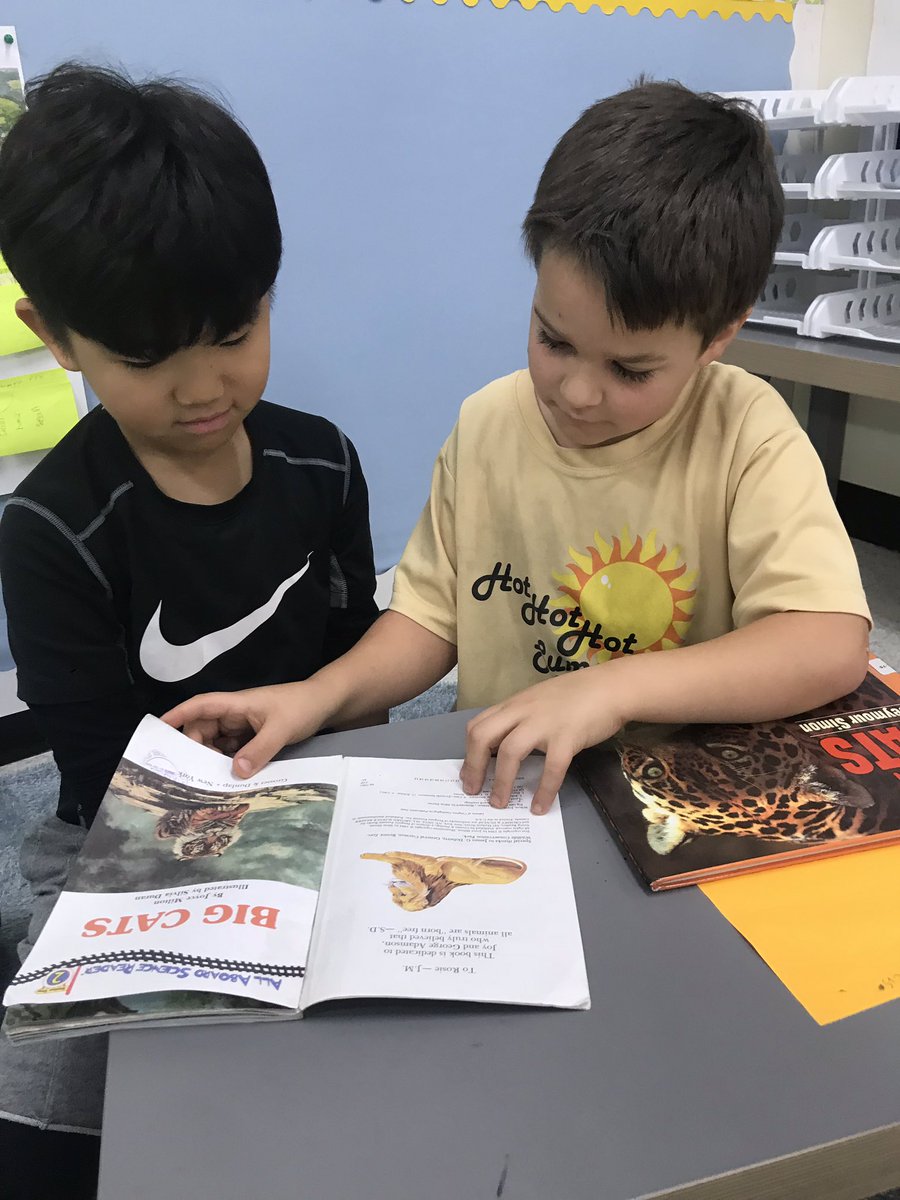 alicedahny's tweet photo. Students engaging in Reading Partnerships! They are reading nonfiction texts to become experts! #kispride #tcrwp #2Crocks #SecondGrade #PartnerReading https://t.co/LAIoSlPy7w