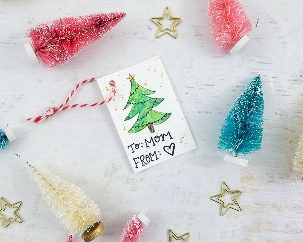 pageflutter's tweet image. DIY Watercolor Christmas Tree Gift Tags pageflutter.com/diy-watercolor…