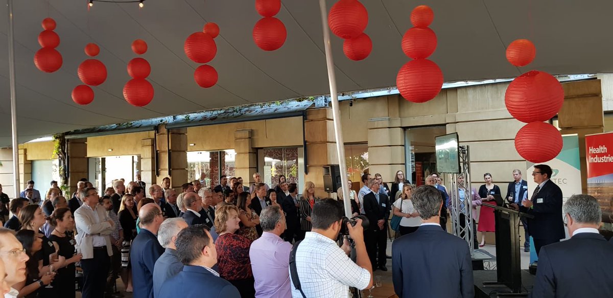 mdpprogram's tweet photo. So great to have Dr Alfredo Martinez-Coll from @MTPConnect_AUS in Adelaide tonight for the #SAMedTech event. Many thanks to MTPConnect for co-sponsoring this event and more importantly, for their unwavering support of the #MDPP! https://t.co/GuwTtscim1
