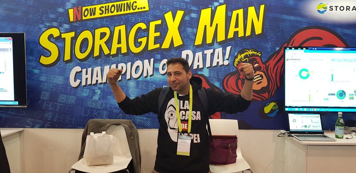 AhmedNabhani's tweet photo. #storagexman #championofdata ππ https://t.co/Ie8KnhSJ7Y