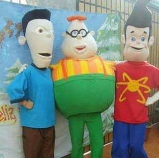 Cursed_Merch's tweet image. Mexican Jimmy Neutron costumes (Unknown manufacturer, 2003?)
