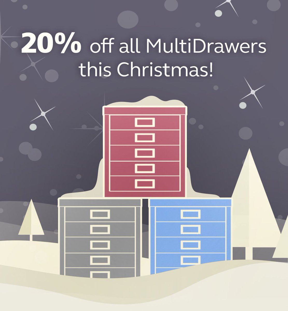wearebisley's tweet photo. Black Friday may be over, but you can enjoy 20% off our MultiDrawers until 1st January. Use code Multidrawer20 at the checkout

#Bisley #BisleyStorage #MultiDrawer #OfficeStorage #homeofficestorage

https://t.co/l7oT2QIhd0 https://t.co/pWAplsBXKi