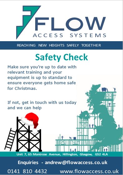 systems_flow's tweet image. Lets keep everyone safe this Christmas #Safety #Training #PASMA #Christmas #Scaffolding👷‍♂️🎅