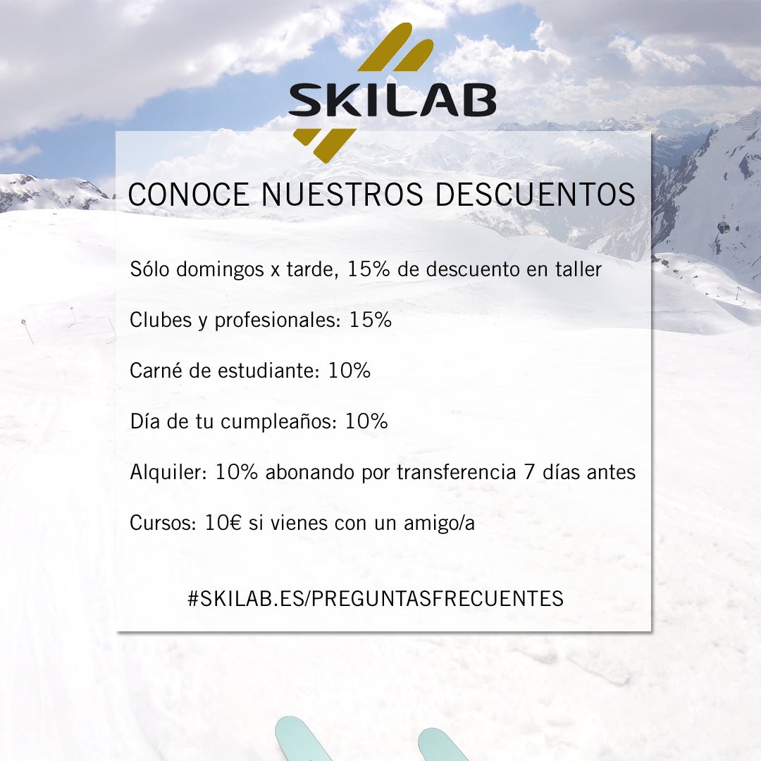 “Preguntas frecuentes” es una página dentro de SkiLab.es que dice mucho sobre nosotras. Este es un ejemplo. skilab.es/es/preguntas-f…