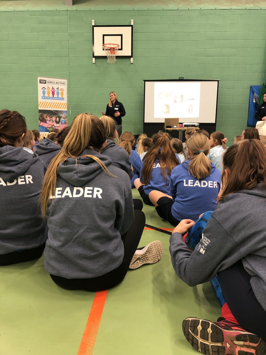 Our next session... the influence of role models #girlsactive <a href="/YouthSportTrust/">Youth Sport Trust</a> <a href="/KingEdVIsport/">King Edward VI Sport</a> <a href="/southleeschool/">South Lee Prep School & Nursery</a> #care2lead