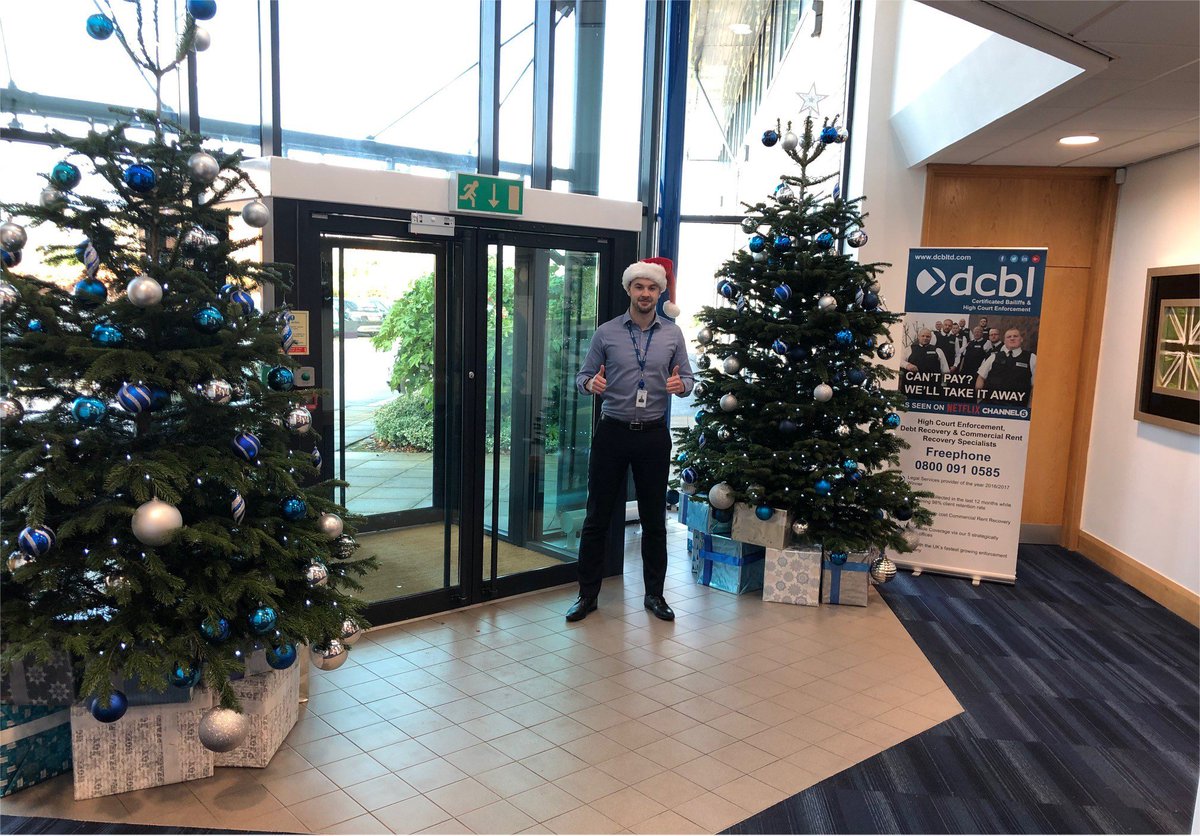 The Christmas tree's have arrived in the DCBL Head Office #dcblxmas #cantpayxmas #cantpaywelltakeitaway