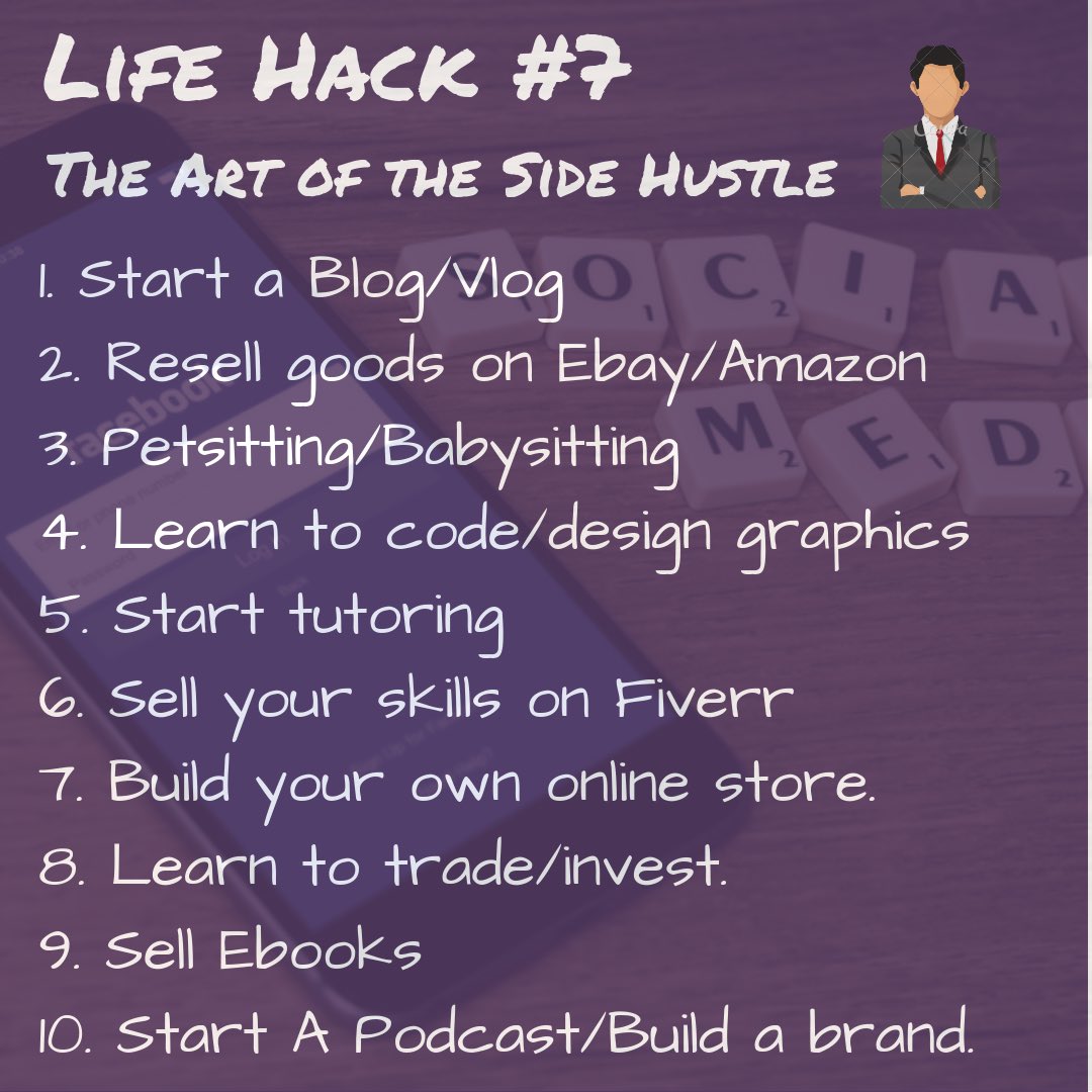 studystreak's tweet photo. 10 startup ideas.

https://t.co/l62ielTAr6

#lifehacks #sidehustle #startup #studentlife #residualincome https://t.co/TIqbfztX7M