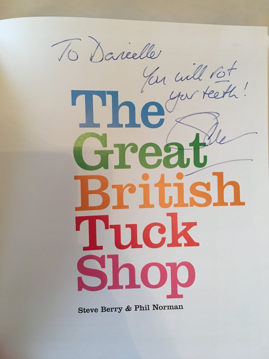 grogwords's tweet image. I wanted to take some Time Out to give an Extra special thanks to @unloveablesteve for my @OneMinuteBriefs prize, a signed copy of Great British Tuck Shops. I&apos;d be Lion if said I didn&apos;t think it would triple in value post-Brexit. *Snicker*.
