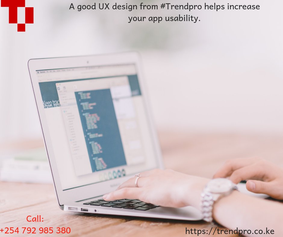 TrendPro_Kenya's tweet photo. A good UX design from #Trendpro helps increase your app usability.
  From https://t.co/h6kxk0880I #startups #mobile #design #technology #apps #development #saas #ux https://t.co/EdkLyAVFEc